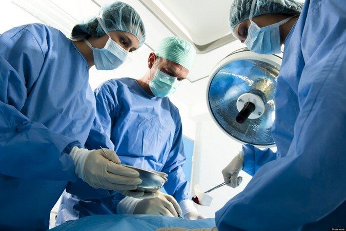 The patient's joint surgery procedure