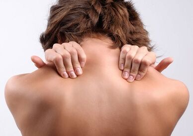 How does the cervical spine manifest osteochondrosis