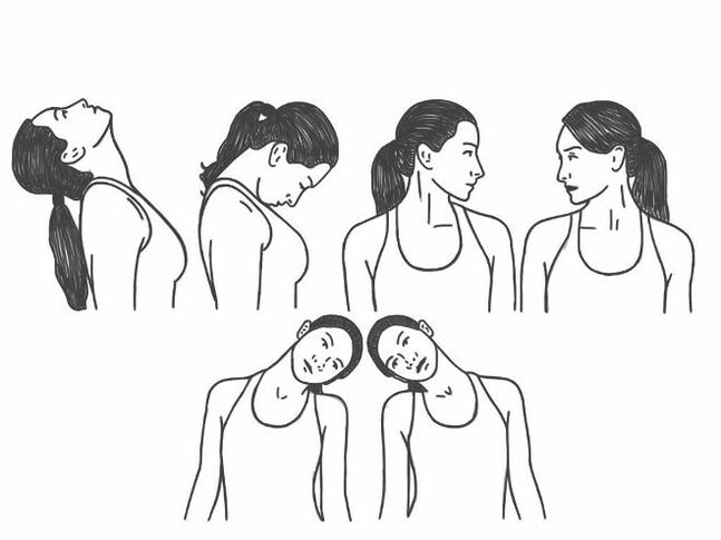 Medical exercises for osteochondrosis of the cervical spine